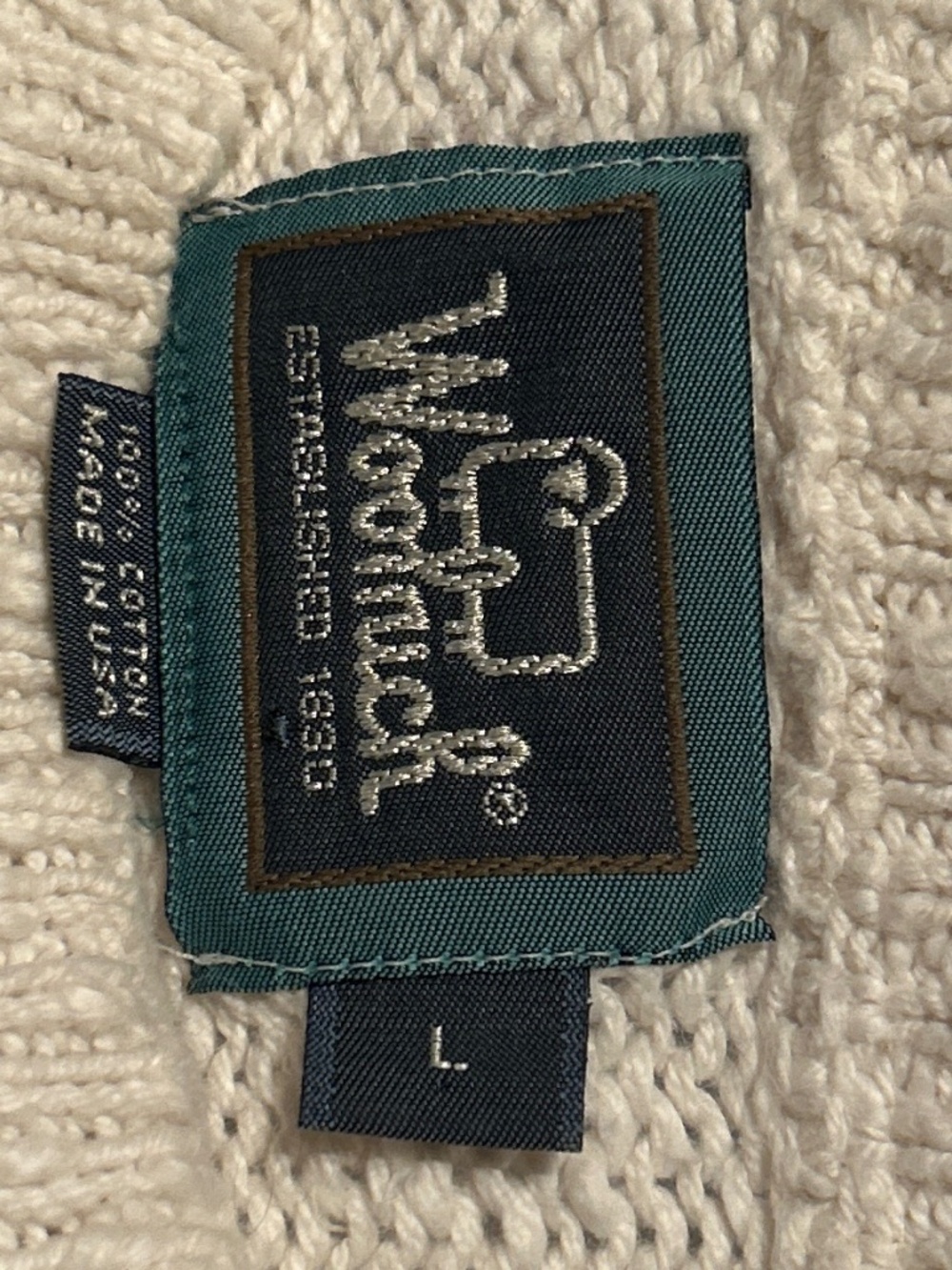 Fisherman sweater